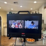 First day of shooting our panel interviews of the riders on the lightning trip in 1971